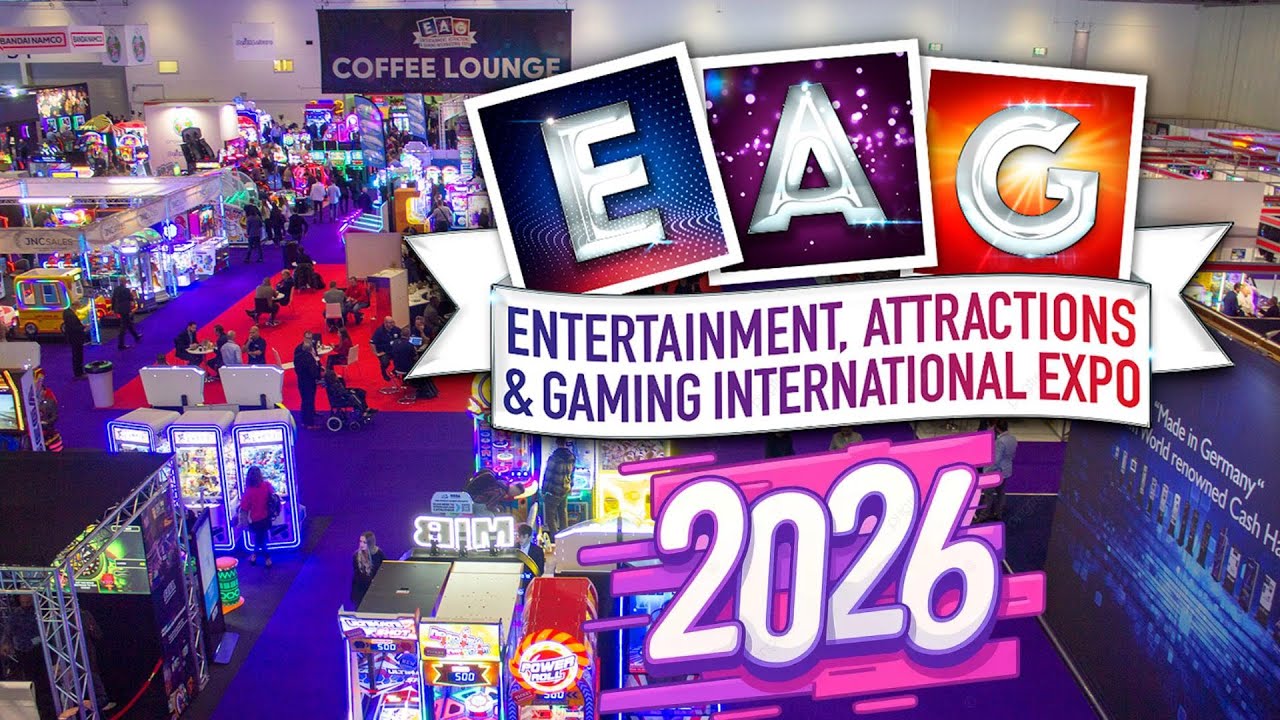 Les nouveautés ARCADE & FLIPPER de l'édition 2026 de l'EAG de Londres - EAG 2026.