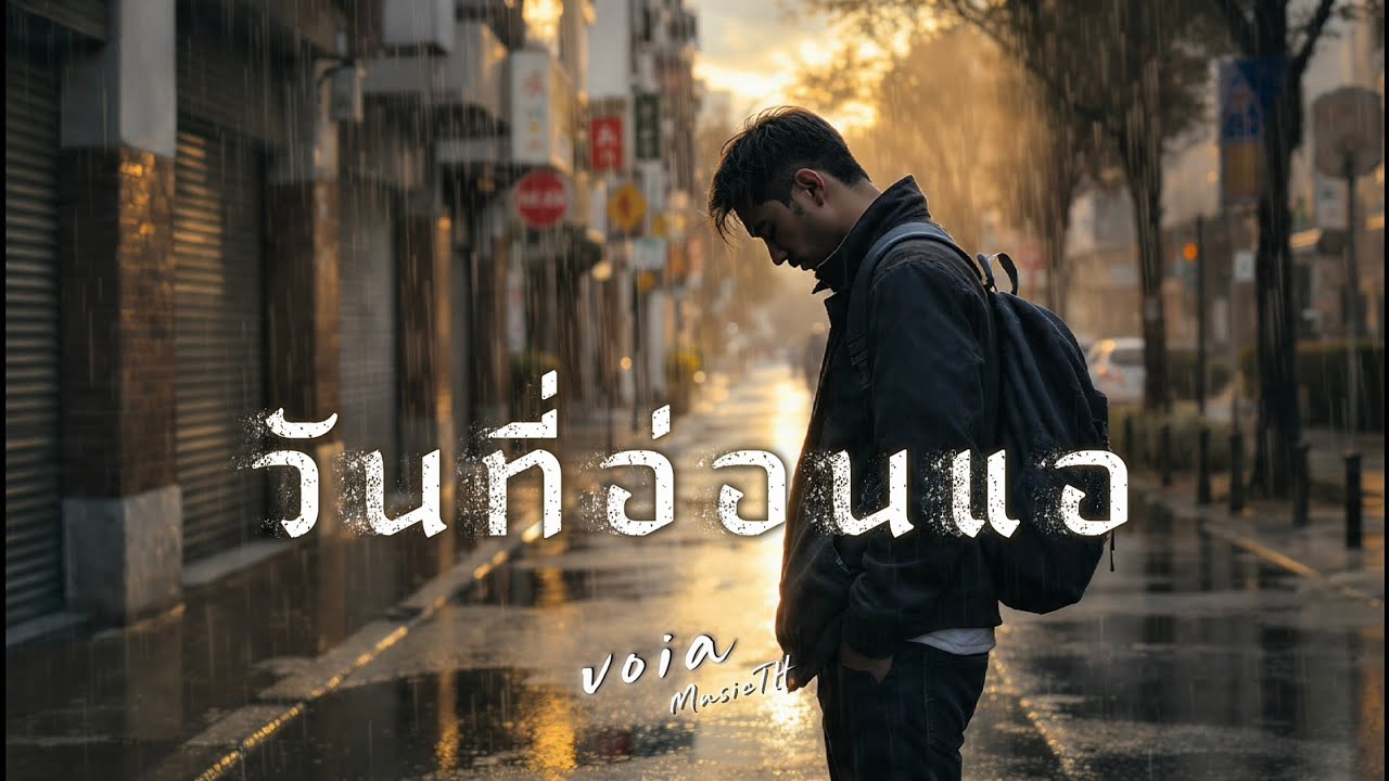 วันที่อ่อนแอ (Official Lyric Audio) - VoiaMusicTH
