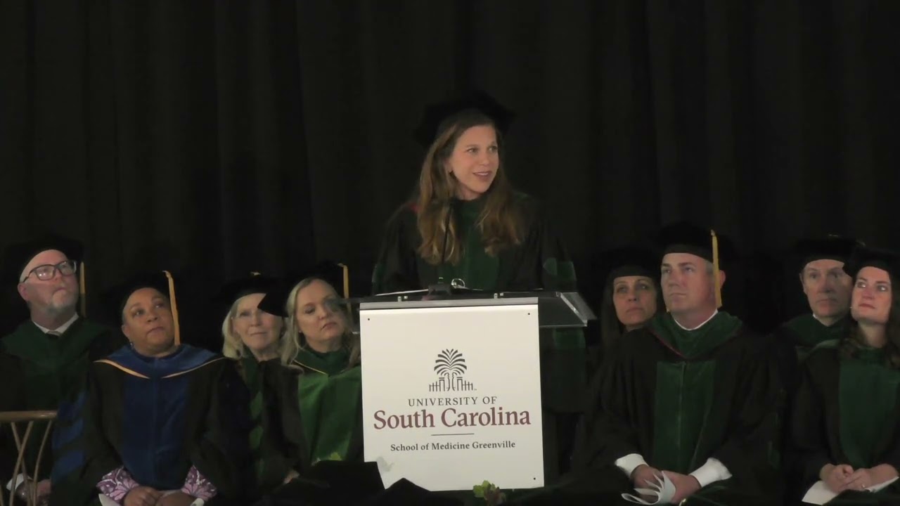 Dr Julie Linton Speech Convocation 2025 University of South Carolina, School of Medicine, Greenville