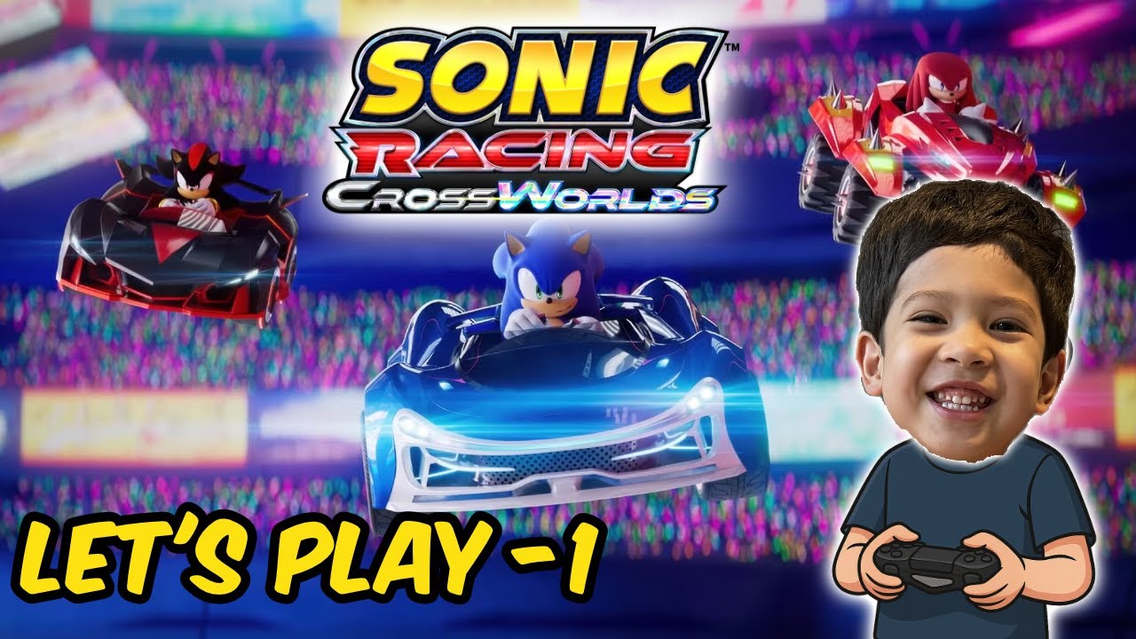 Sonic Racing Crossworlds! Сможем ли мы победить Блейза в Гран-при Донпы?! Пройдите первую часть