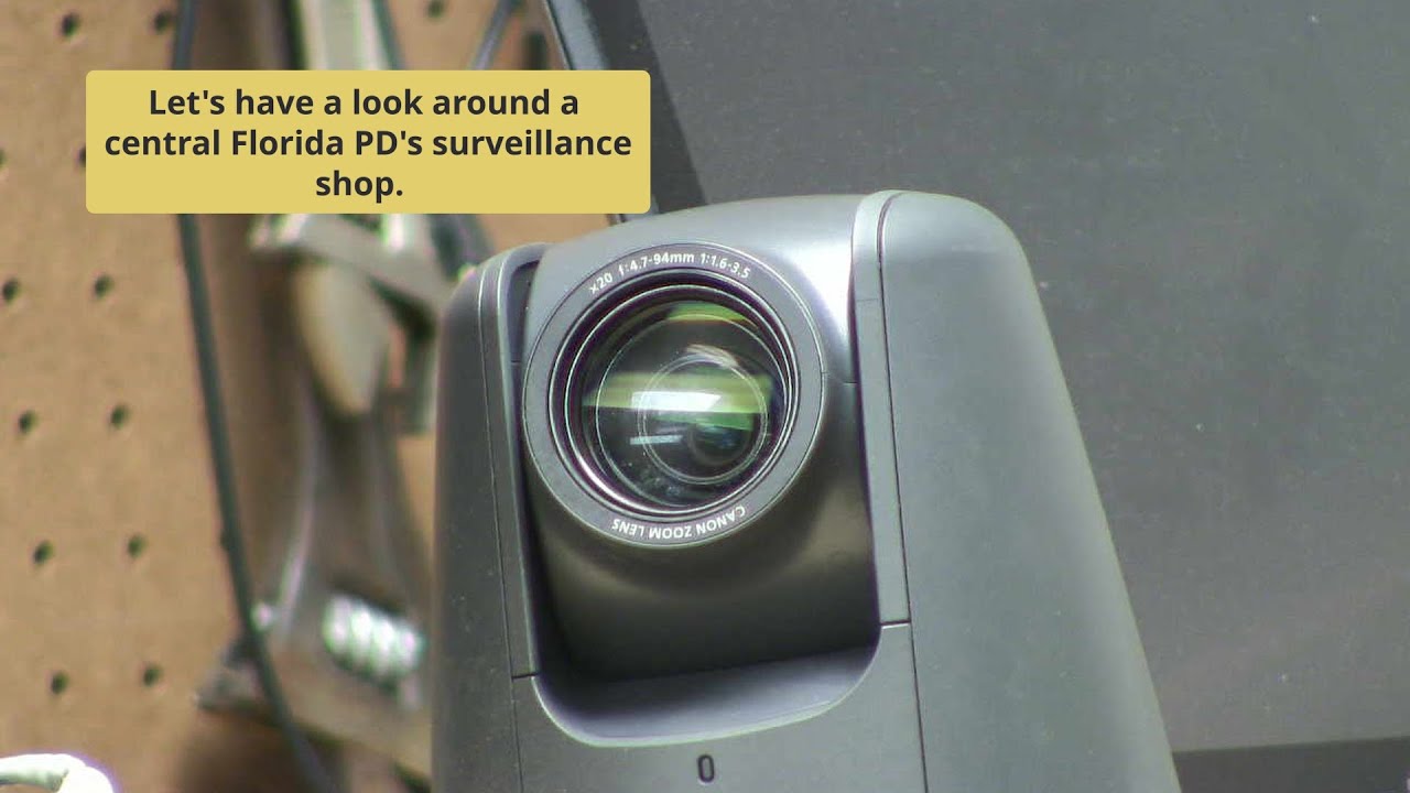 A Look Inside a Police Surveillance Workshop