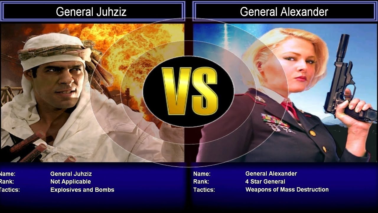 Challenge Mode Hard: General Juhziz VS General Alexander