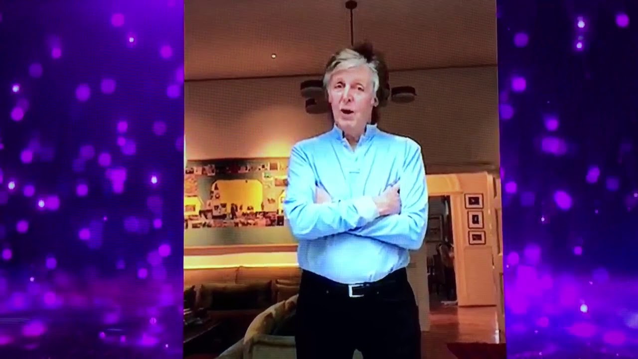 Paul McCartney Acceptance Speech Helpmann Awards 2018