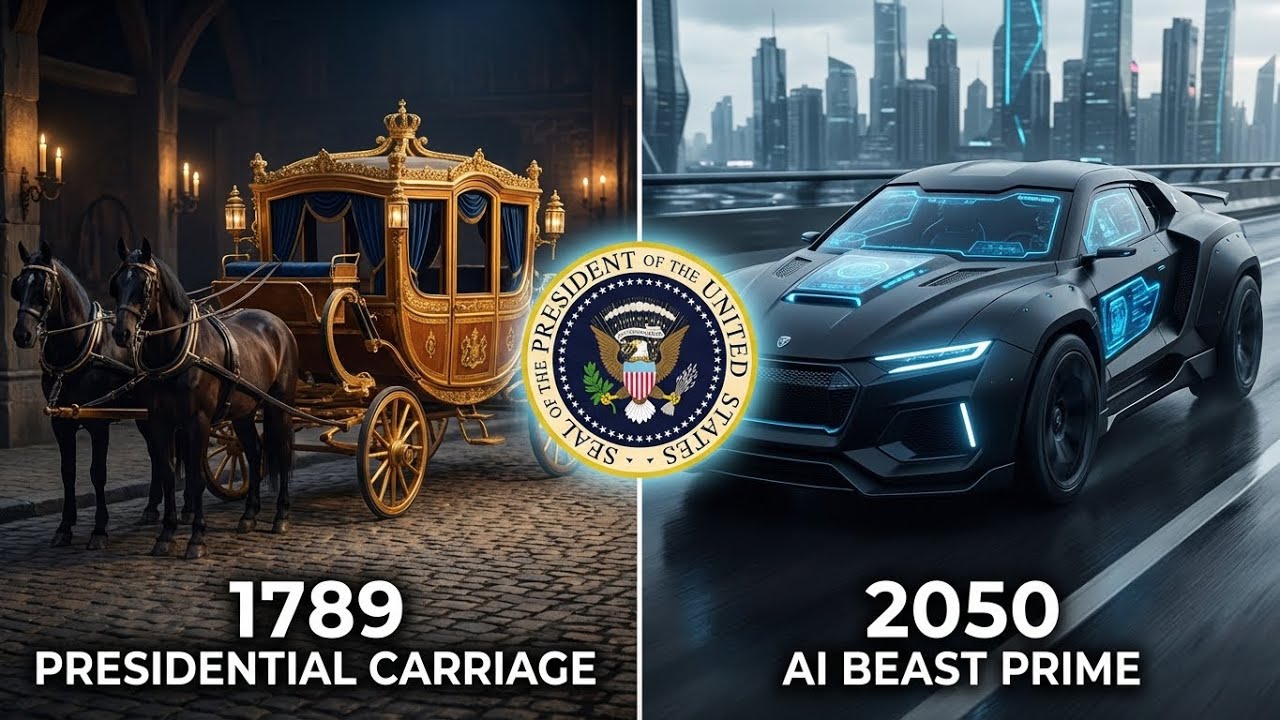 Evolution of Cars (1789–2050) | How America Moved From Horse Carriages to AI Cars