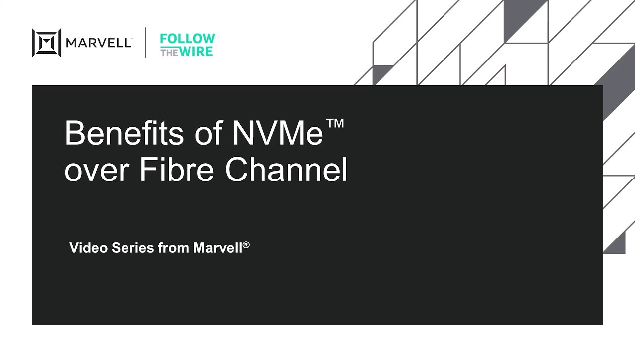 Benefits of NVMe over Fibre Channel