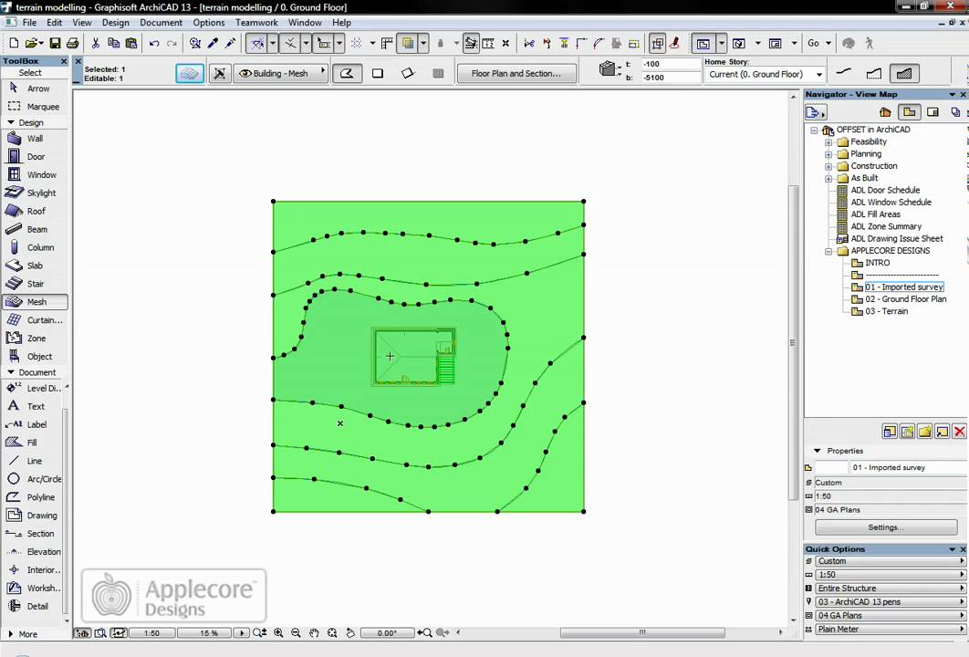 ArchiCAD Tip: Terrain Modelling