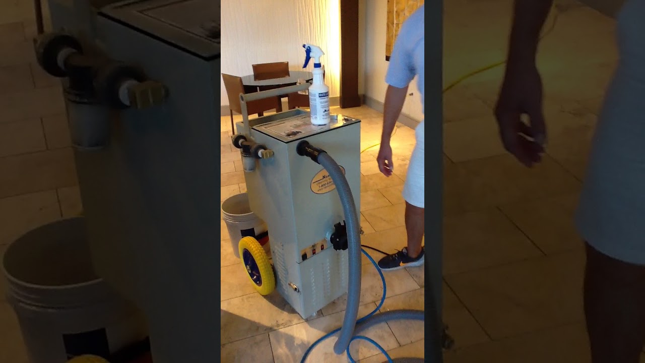 Namco Beast Carpet Extraction and Tile Tool Demonstration