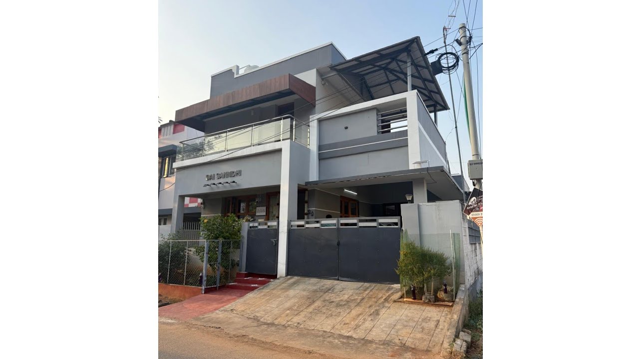 LUXURIOUS VILLA FOR SALE || 3 BHK || 4.83 CENT || 8015624450 