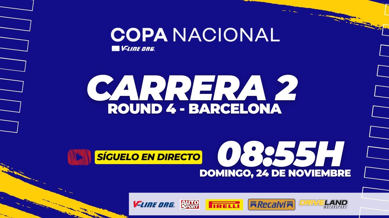 🔴  CARRERA 2 - Copa Nacional 2024 BARCELONA