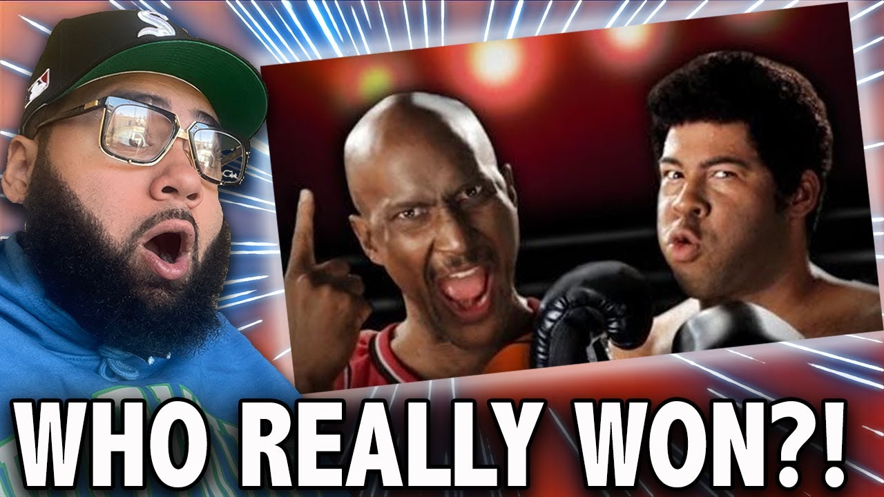 HE GOT SMOKED!!! Michael Jordan vs Muhammad Ali. Epic Rap Battles of History - Reaction