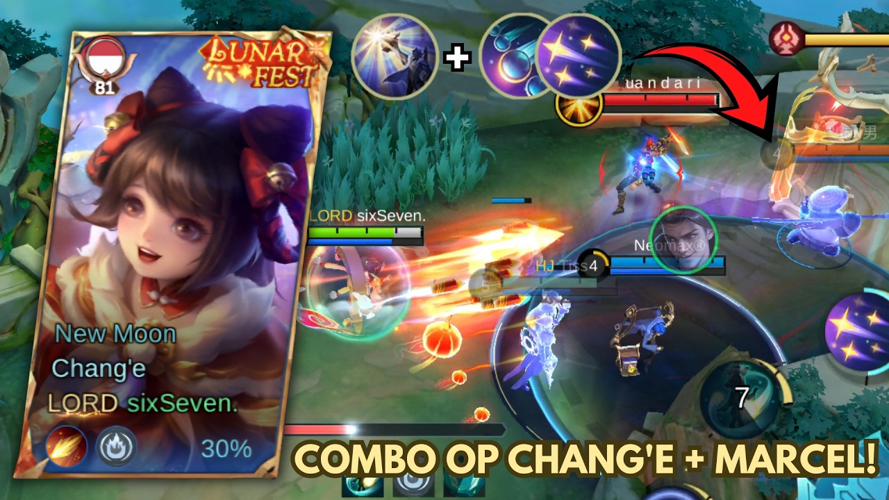 COMBO OP SEASON 40 CHANG'E X MARCEL BIKIN MUSUH AUTO KENA MENTAL! BUILD CHANG'E TERSAKIT 2026 - MLBB