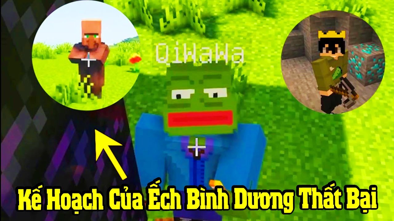 🕹️ Kế Hoạch Của Ếch Bình Dương Thất Bại 😭🐸 #tiktok​​ #douyin​​ #minecraft #LongKaEntertainment