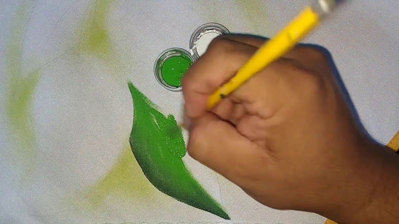 Pintando  mangos vídeo 1.