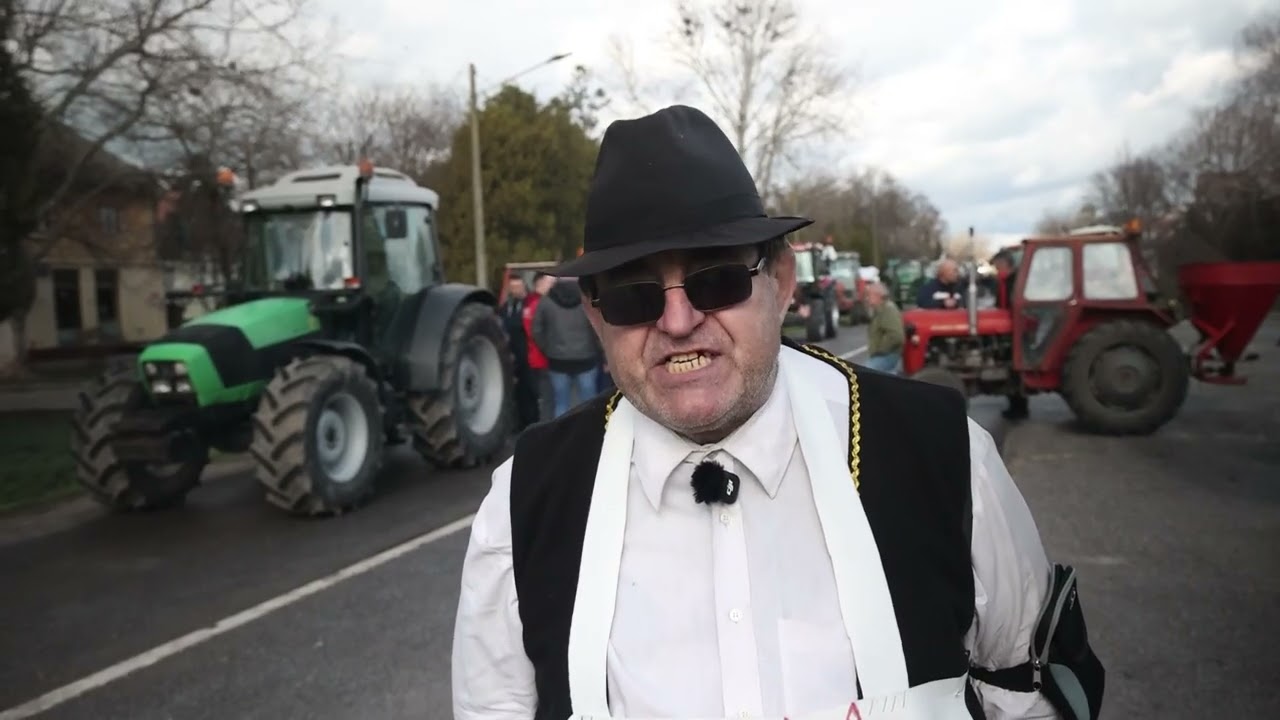 „Mi jesmo seljaci, ali nismo LUDACI!“ Lala zapalio protest u Banatskom Novom Selu