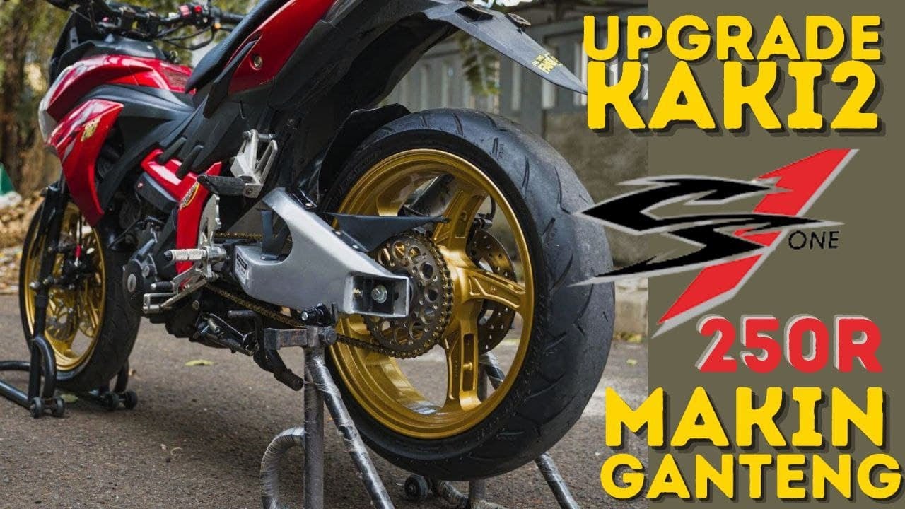 UPGRADE KAKI KAKI CS1 250R BIAR MAKIN GANTENG
