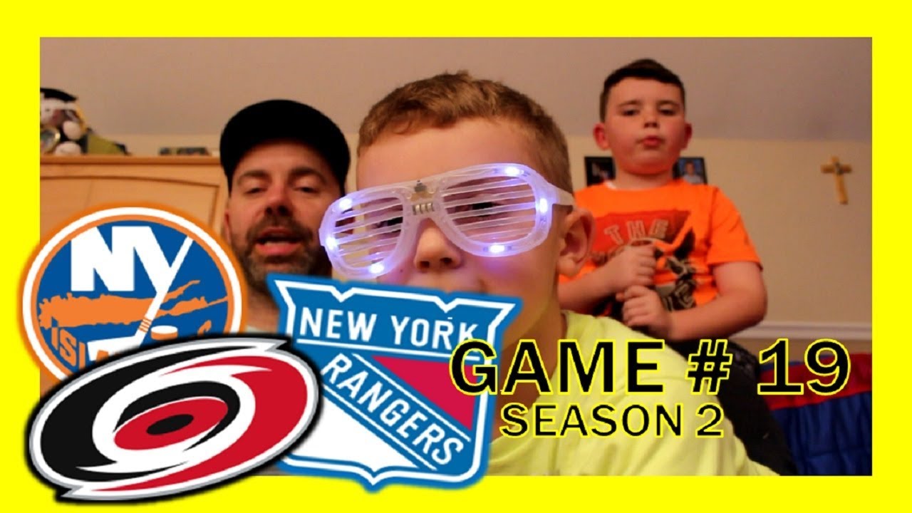 KNEE HOCKEY GAME # 19 - RANGERS / ISLANDERS / HURRICANES - SEASON 2 - QUINNBOYSTV