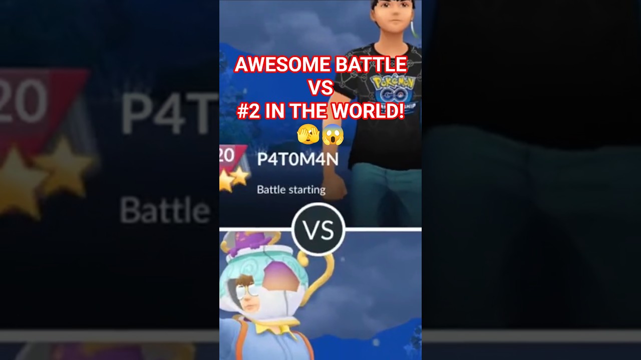 I Randomly Matched the World #2 in Pokemon GO 😱