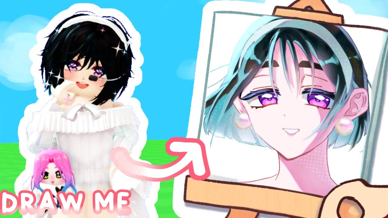 Drawing Avatars in ROBLOX DRAW ME! (pt.6)
