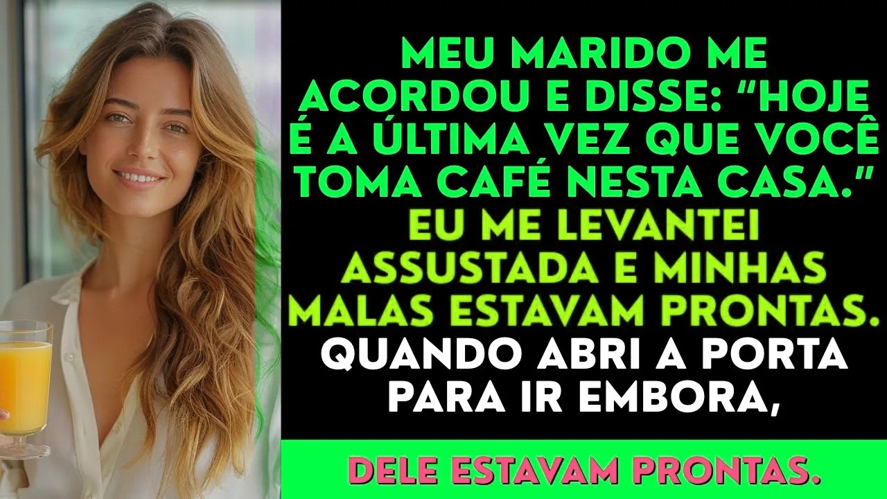 Mi marido me despertó y dijo: “Hoy es la última vez que tomas café en esta casa.”