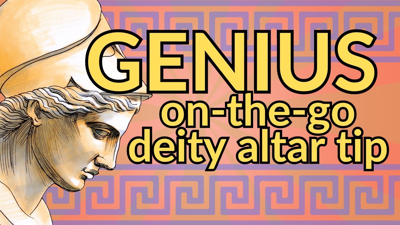 On-the-go deity altar that ISN&rsquo;T your pocket!