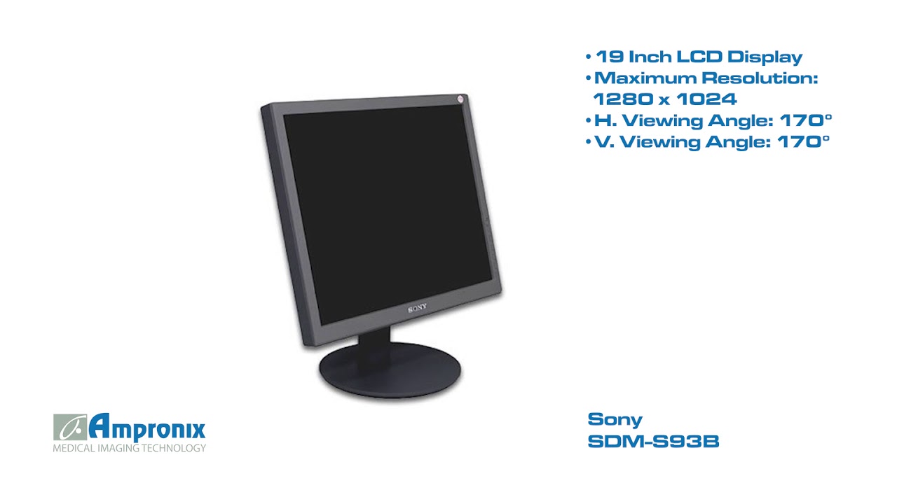 Sony SDM S93B Display Monitor Screen Sales | Service | Repair | Exchange | Replacement