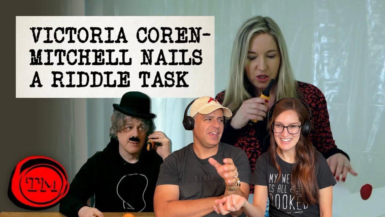 Taskmaster - Victoria Coren Mitchell SMASHES the Riddle Task REACTION