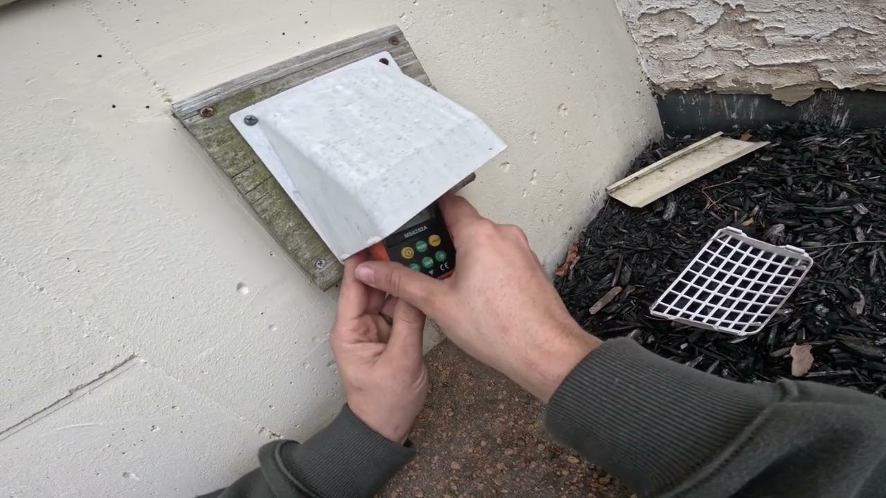 Before & After Dryer Vent Cleaning