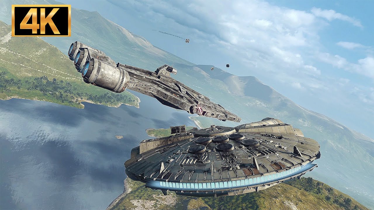 Han Solo's Mission Scene - Star Wars Battlefront 2