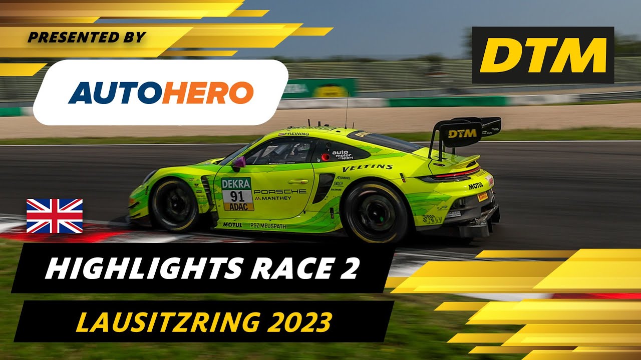 A scorching race at Lausitzring | DTM Race 2 Highlights presented by Autohero | DTM 2023