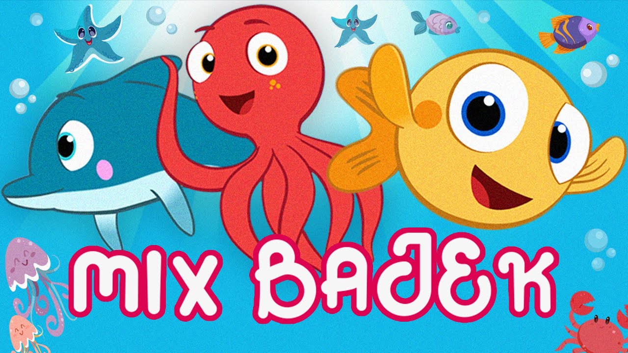 Witaj Dzień z Rybką Mini Mini 🌊🪸🐚🐬| MARATON BAJEK | edukacyjne bajki dla dzieci | MiniMini+