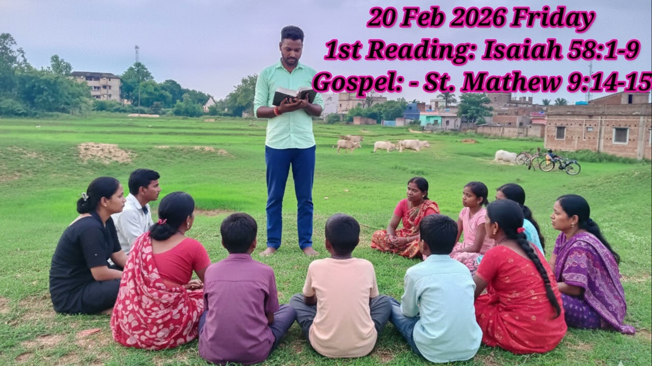 Catholic Daily Mass Readings & Gospel Reflection &ndash; 20 February 2026 | Today&rsquo;s Word of God Explained
