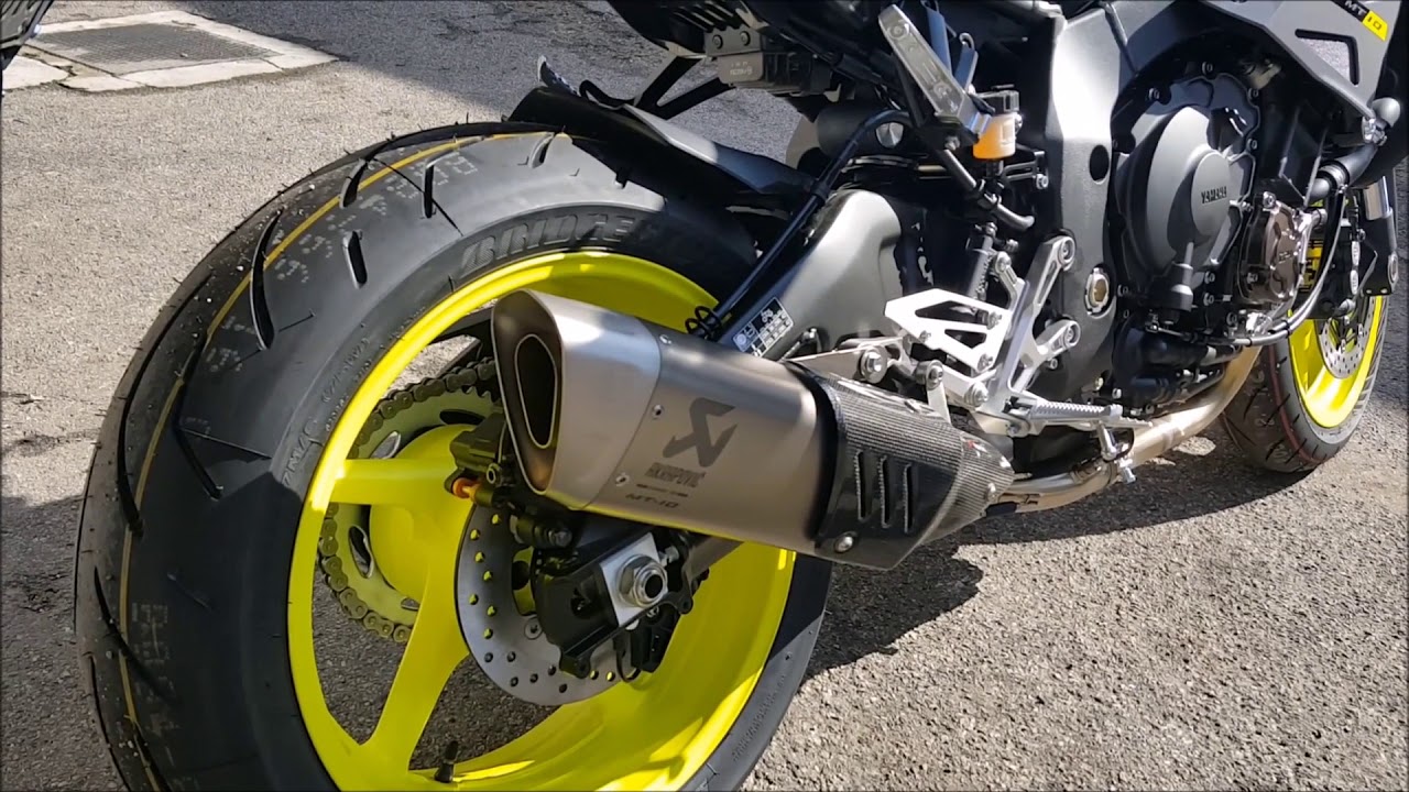 Yamaha MT 10 Akrapovic Sound FBmoto