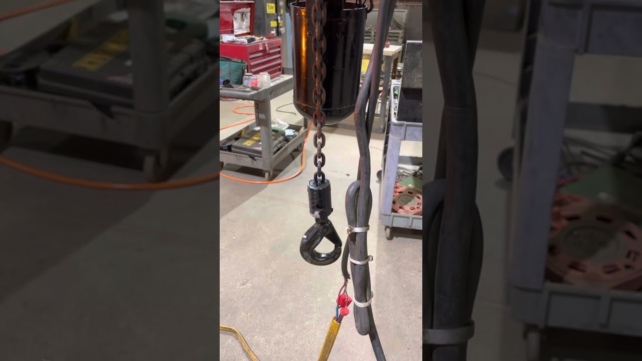 CM Lodestar 1/2 Ton Electric Chain Hoist, 230/460-3-60, Model: F