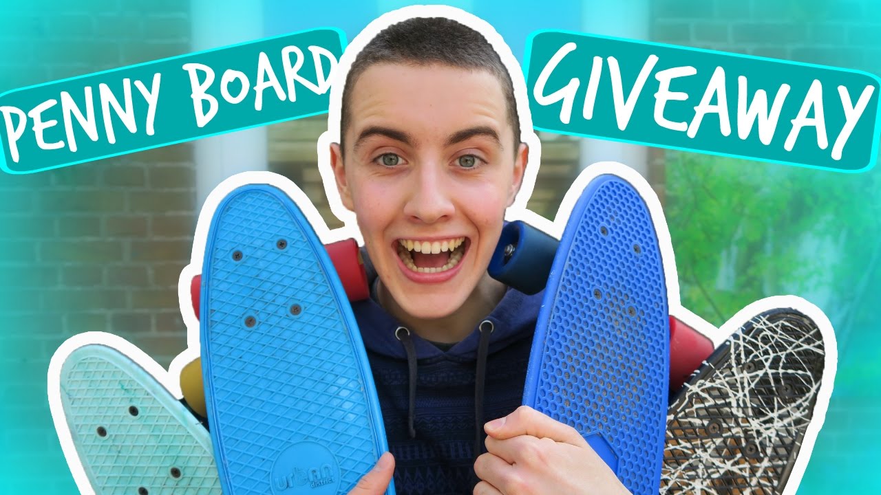 1 YEAR ON YOUTUBE + PENNY BOARD GIVEAWAY!!!!
