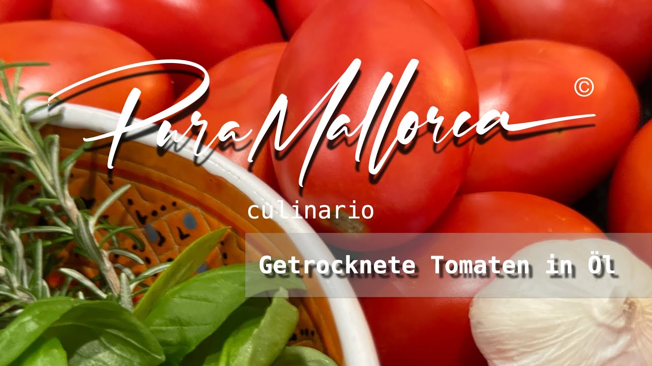 getrocknete Tomaten in Olivenöl