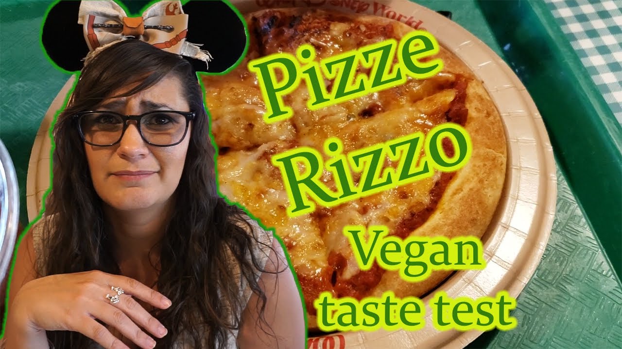 Vegan & non-vegan PizzeRizzo food review at Disney's Hollywood Studios