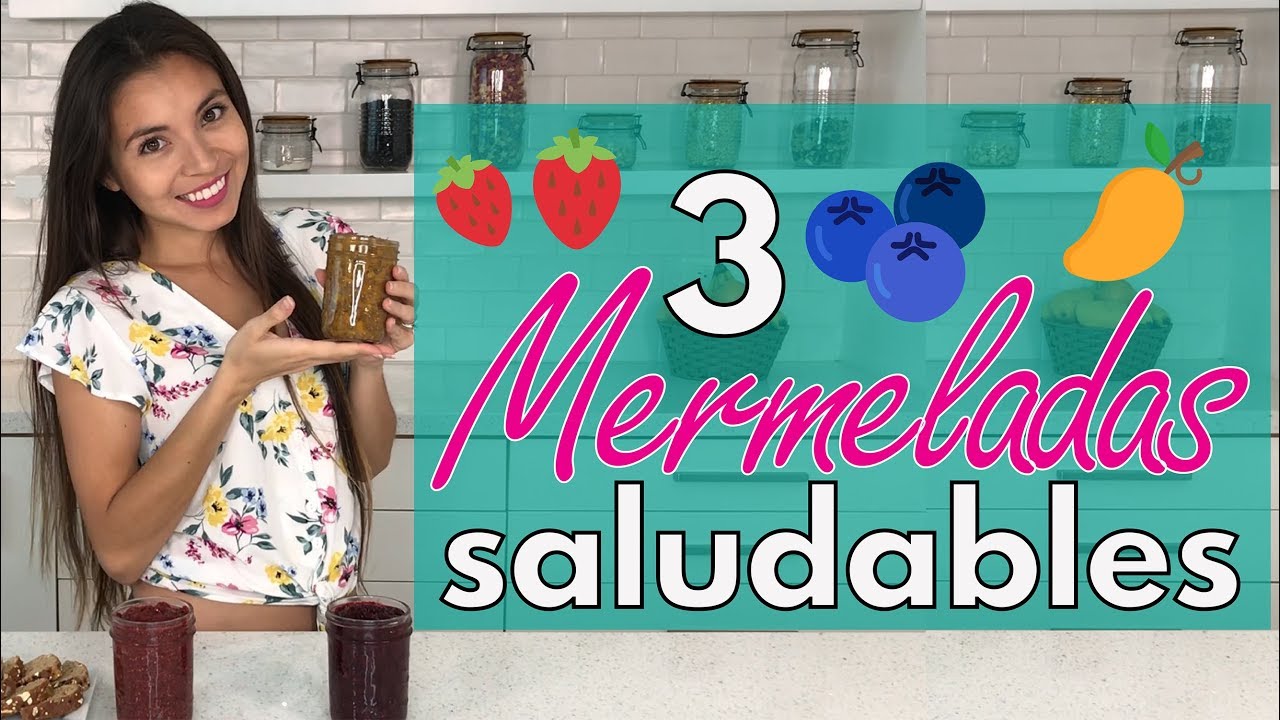 3 Mermeladas saludables y veganas - Receta