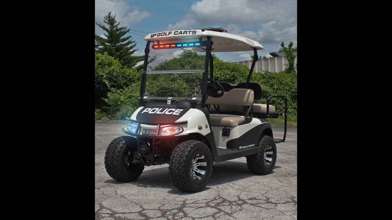 High-Speed Golf Cart Cop Chase