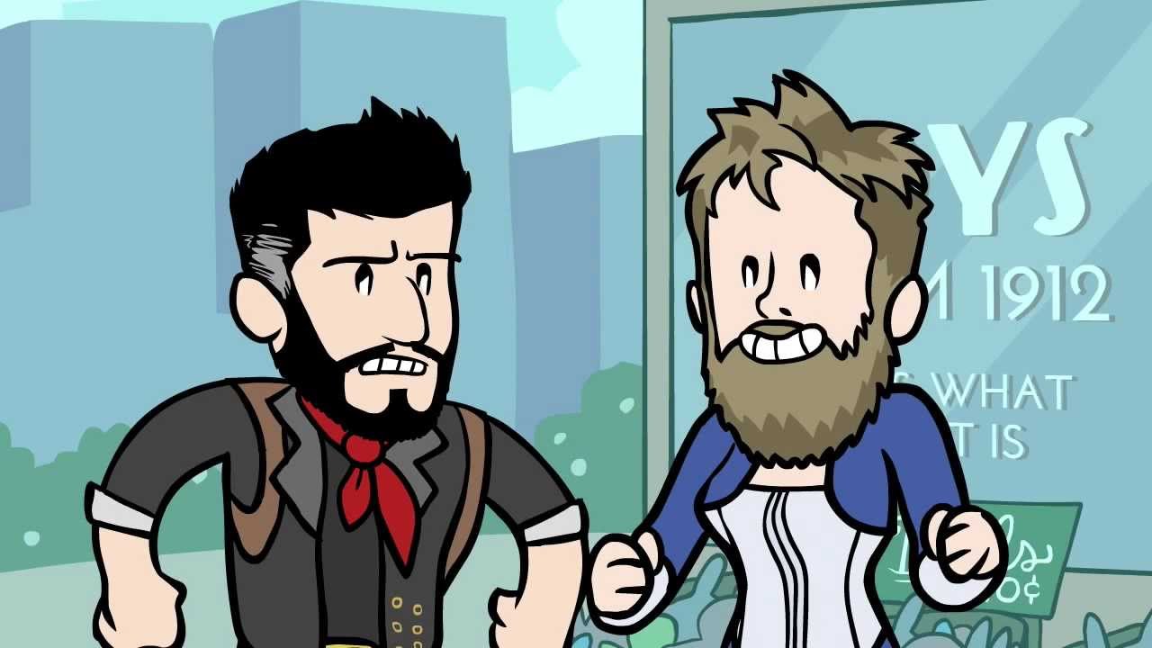Bioshock Infinite: An animated short by Kris Straub and Paul Verhoeven.