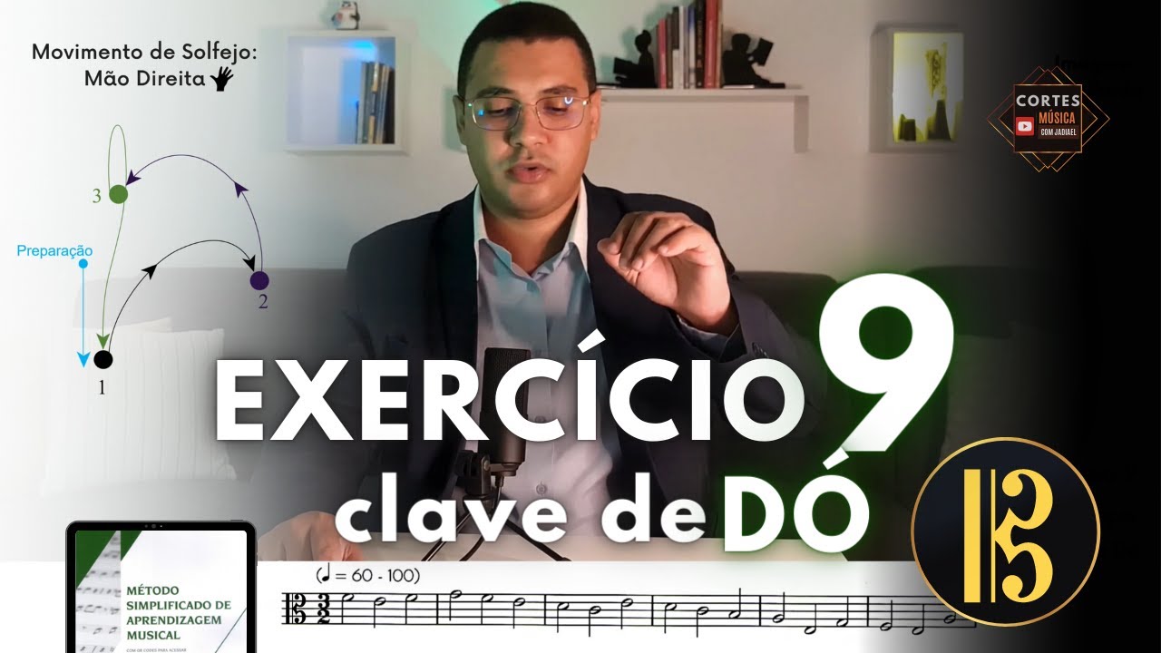 MSA Exercício 9 na Clave de DÓ (Fase 4)  #MSA #cortes