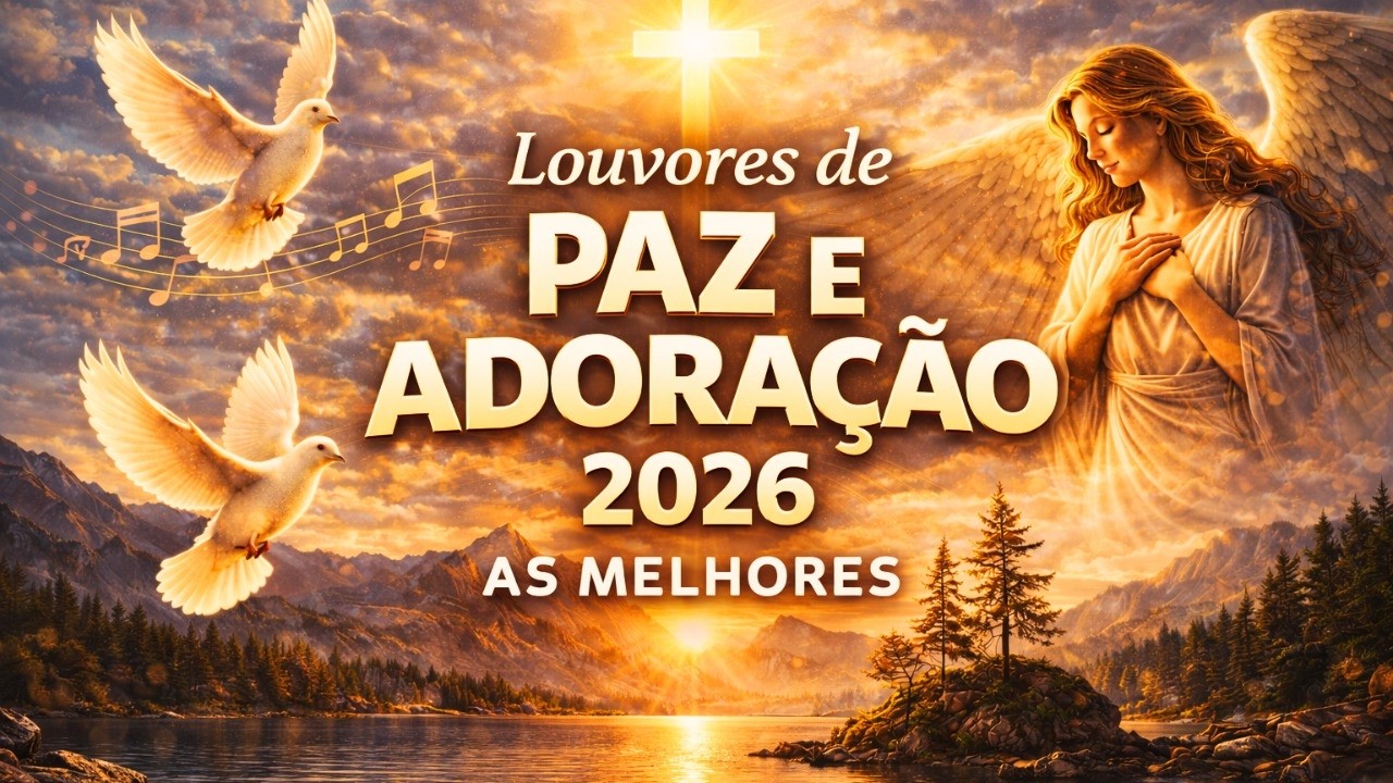 Louvores de Paz e Adoração 2026, Top  Músicas Gospel Mais Tocadas, Melhores Louvores , #gospelmusic