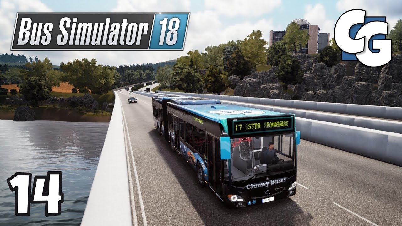 Bus Simulator 18 - Ep. 14 - Official Update # 2 + Bendy Bus Hype! (Citaro G)