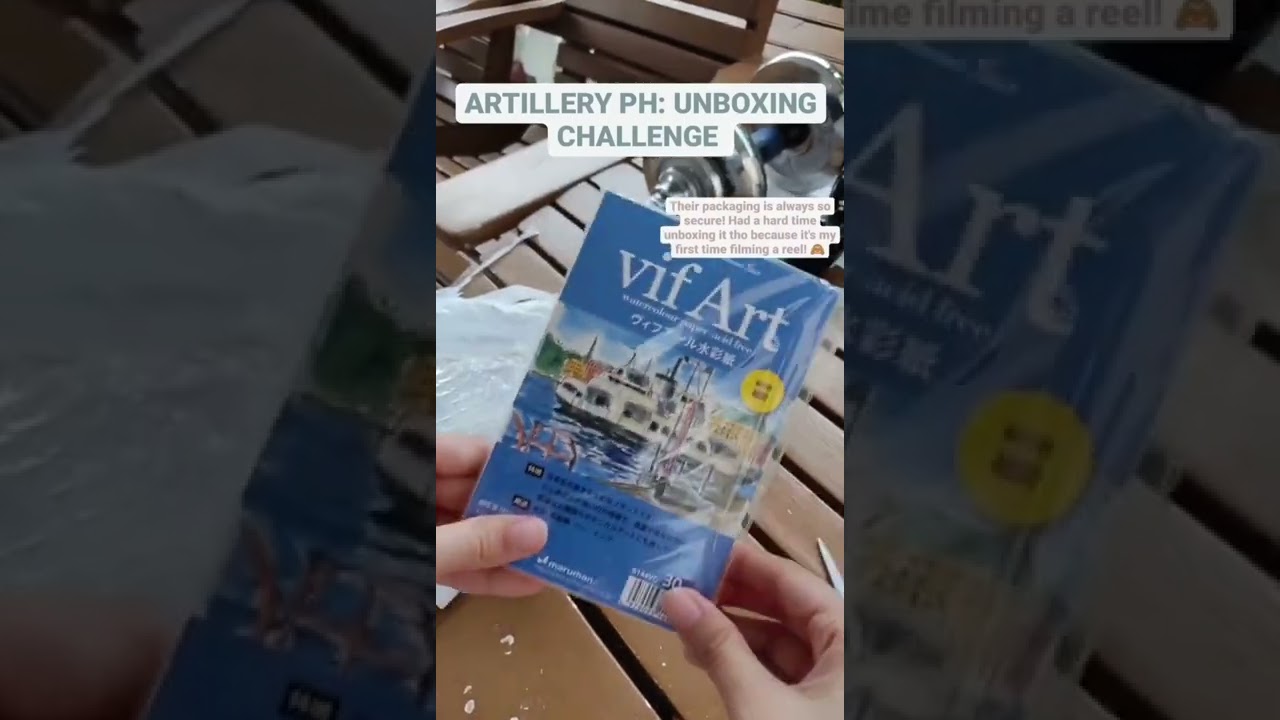 Unboxing Vif Art Paper- Watercolor Paper
