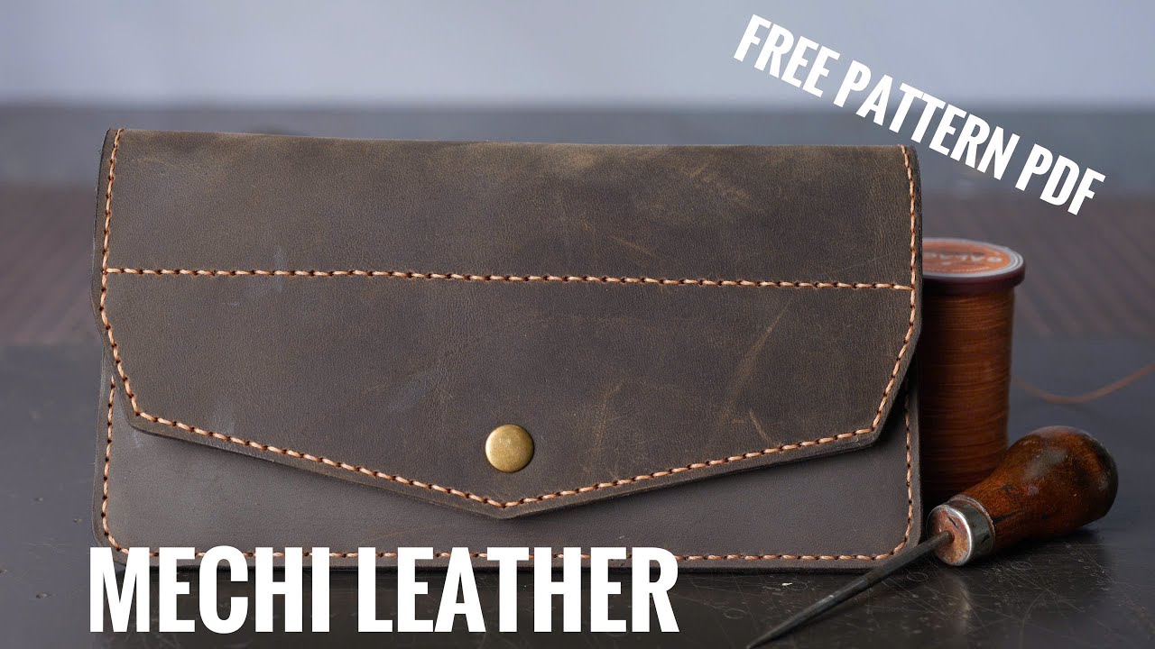 DIY Handmade Leather Wallet 2025 – Step‑by‑Step with Free PDF Pattern