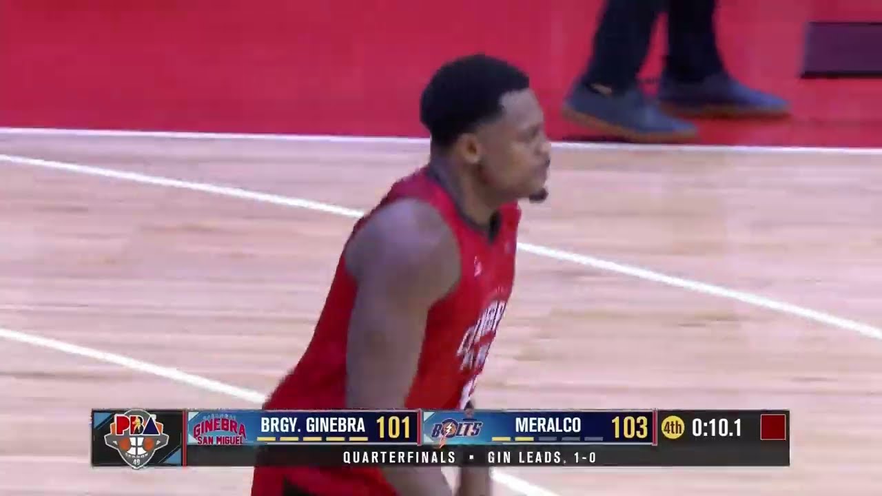 Justin Brownlee HITS GAME WINNER for Brgy. Ginebra vs Meralco 🔥 | PBA Season 49 Governors' Cup