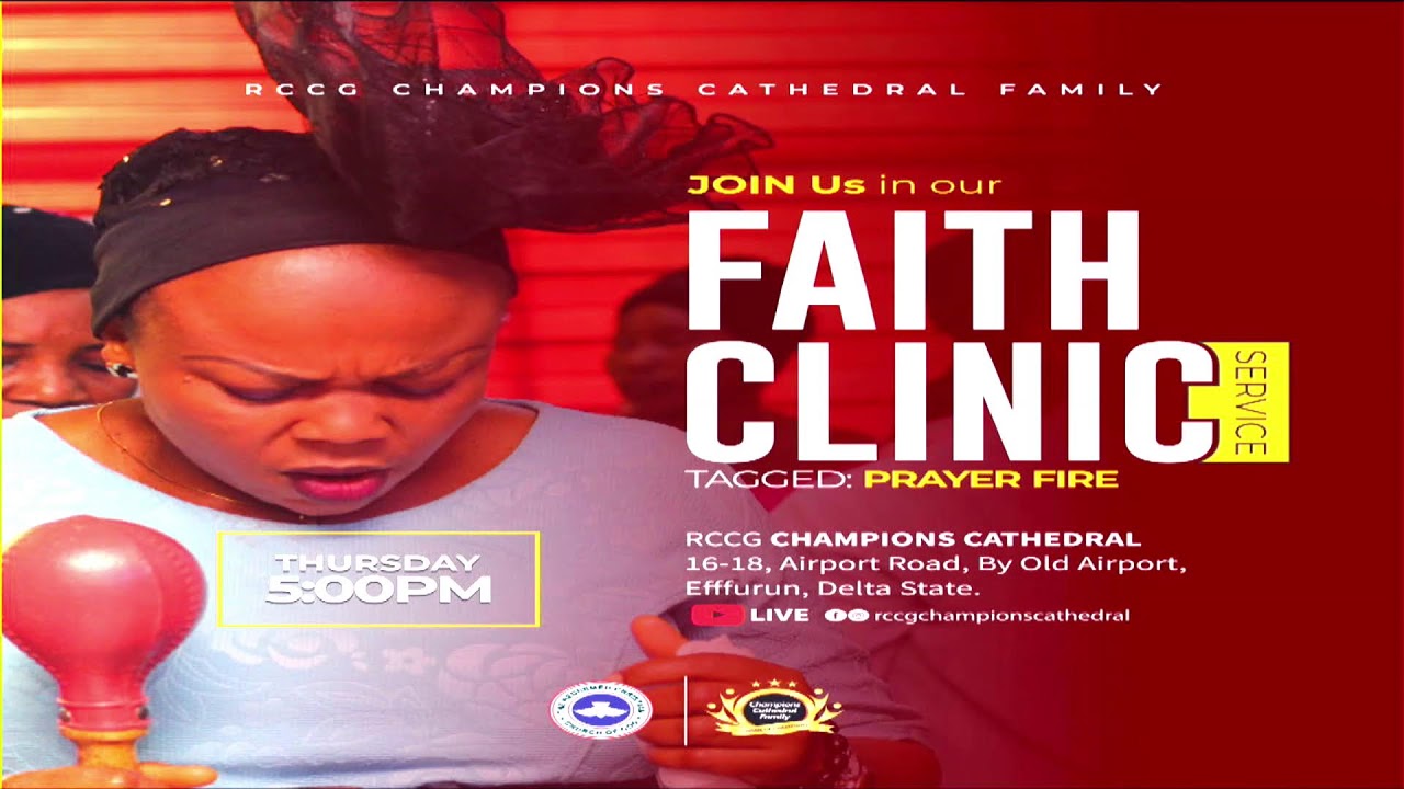 Faith Clinic Service Tagged Prayer Fire. 30/10/2025