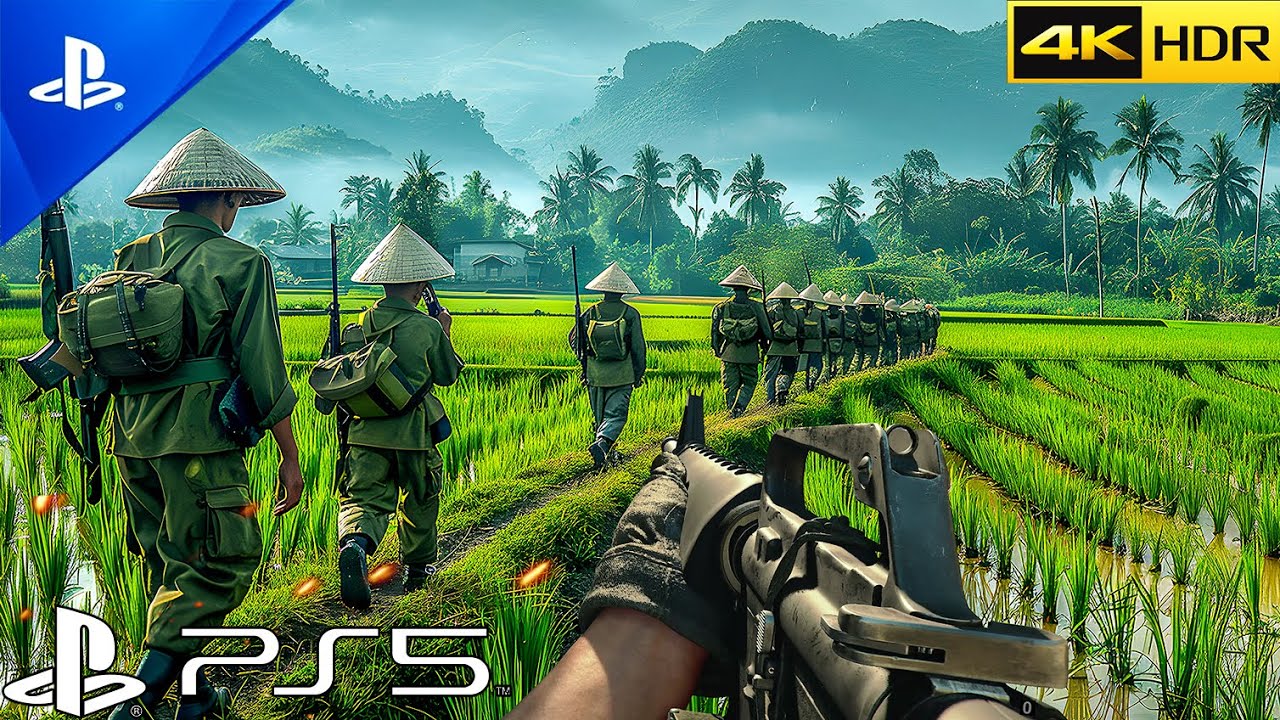 (PS5) VIETNAM BUNKER ATTACK | Realistic Ultra Graphics Gameplay Call Of Duty Cold War 4K 60FPS