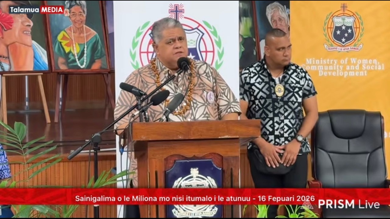 Sainigalima o le $1.8 Miliona mo nisi o itumalo - 16 Fepuari 2026