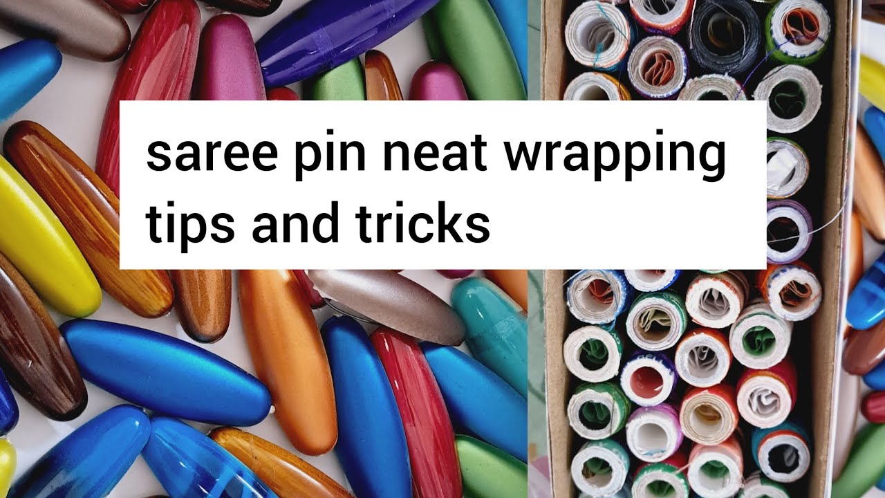 Most requested saree pin neat wrapping video/50 saree pins order/reselling #viralvideo #morevews