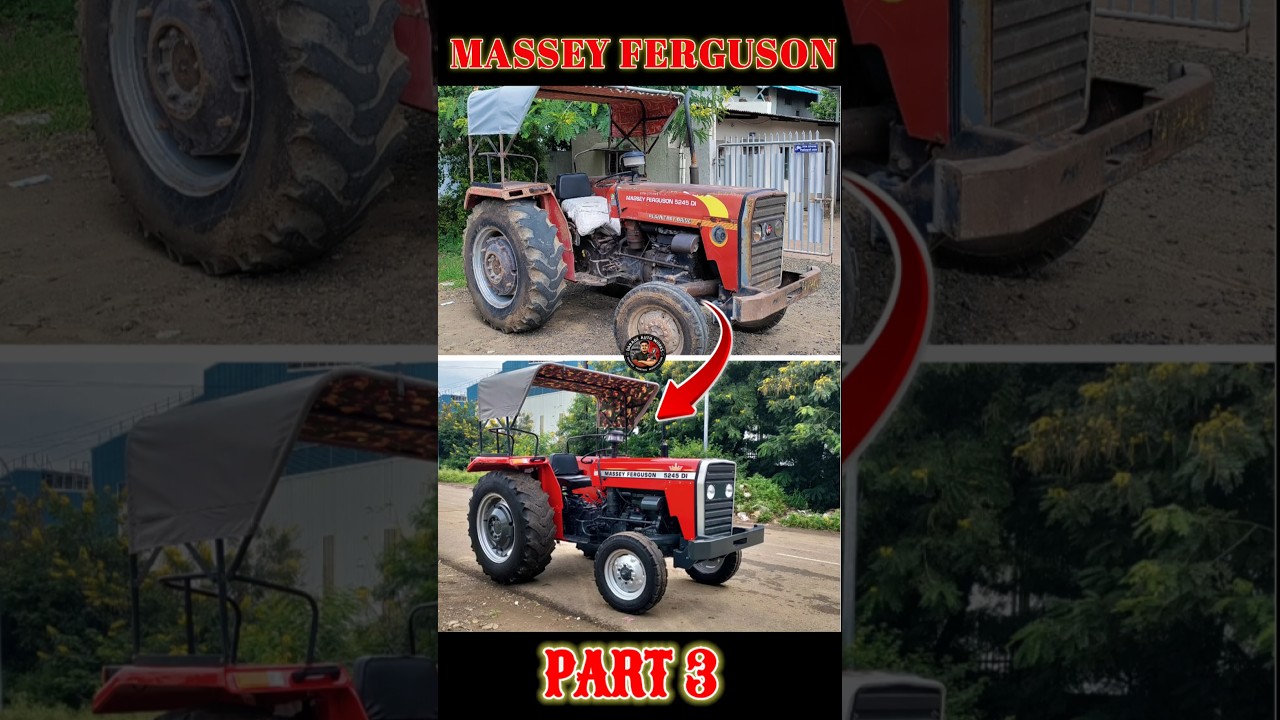 Tractor Restoration Part 3 🚜 Amazing Finish